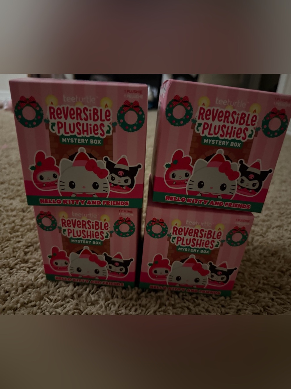 bundle of 4 sanrio blind boxes